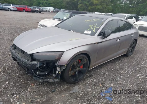 2021 Audi A5 Sportback Premium Plus 45 Tfsi Quattro S Tronic from USA, damaged, VIN WAUFACF50MA032407